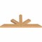 Ekena Millwork Saratoga Timber Gable Bracket, Western Red Cedar, 72"W x 30"H x 3 1/2"D x 5 1/2"F, 10/12 Pitch GBW072X30X0406SAR00SWR - alternate 4